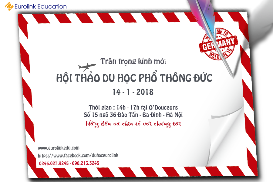 HỘI THẢO DU HỌC PHỔ THÔNG ĐỨC TẠI HÀ NỘI